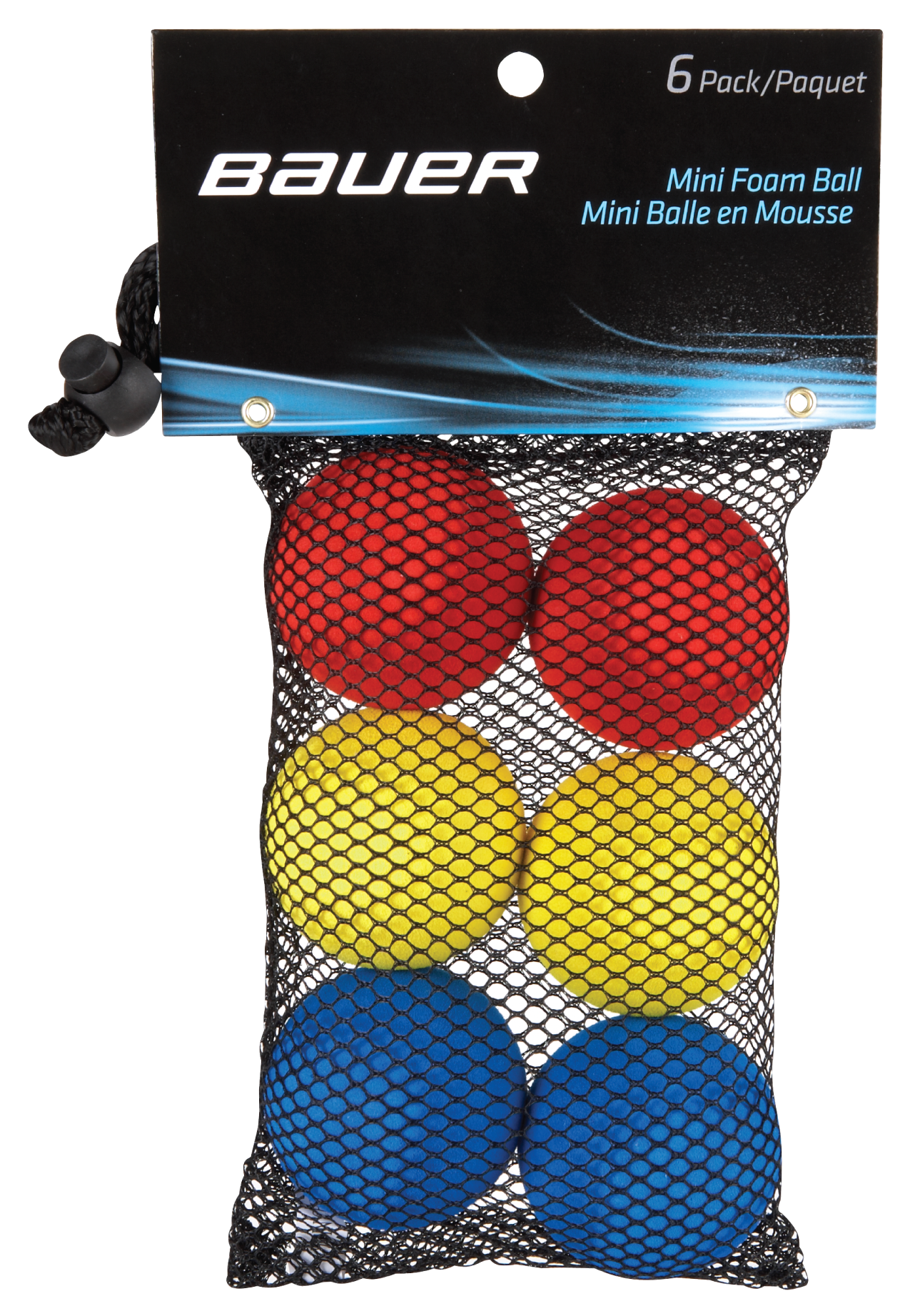 BAUER MINI FOAM BALL-6PK