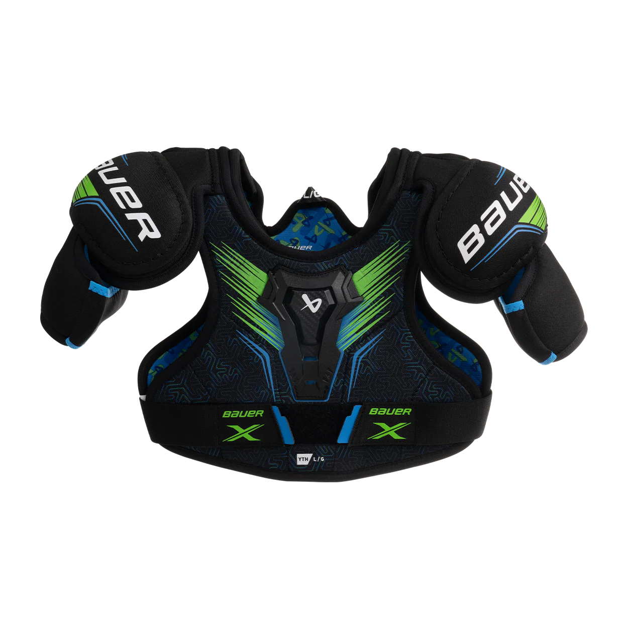 S24 BAUER X SHOULDER PAD-YTH
