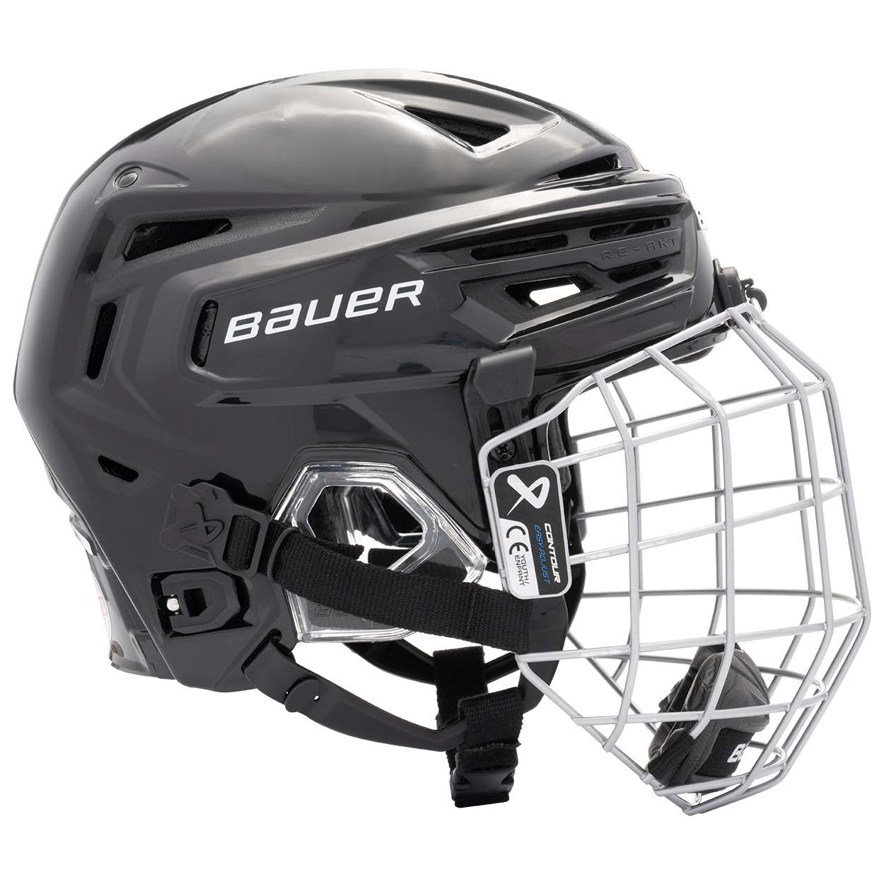 S26 BAUER RE-AKT 155 YTH-HELMET-COMBO