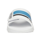 S25 BAUER OOFOS SPORT FLEX SLIDE WHITE/BLUE