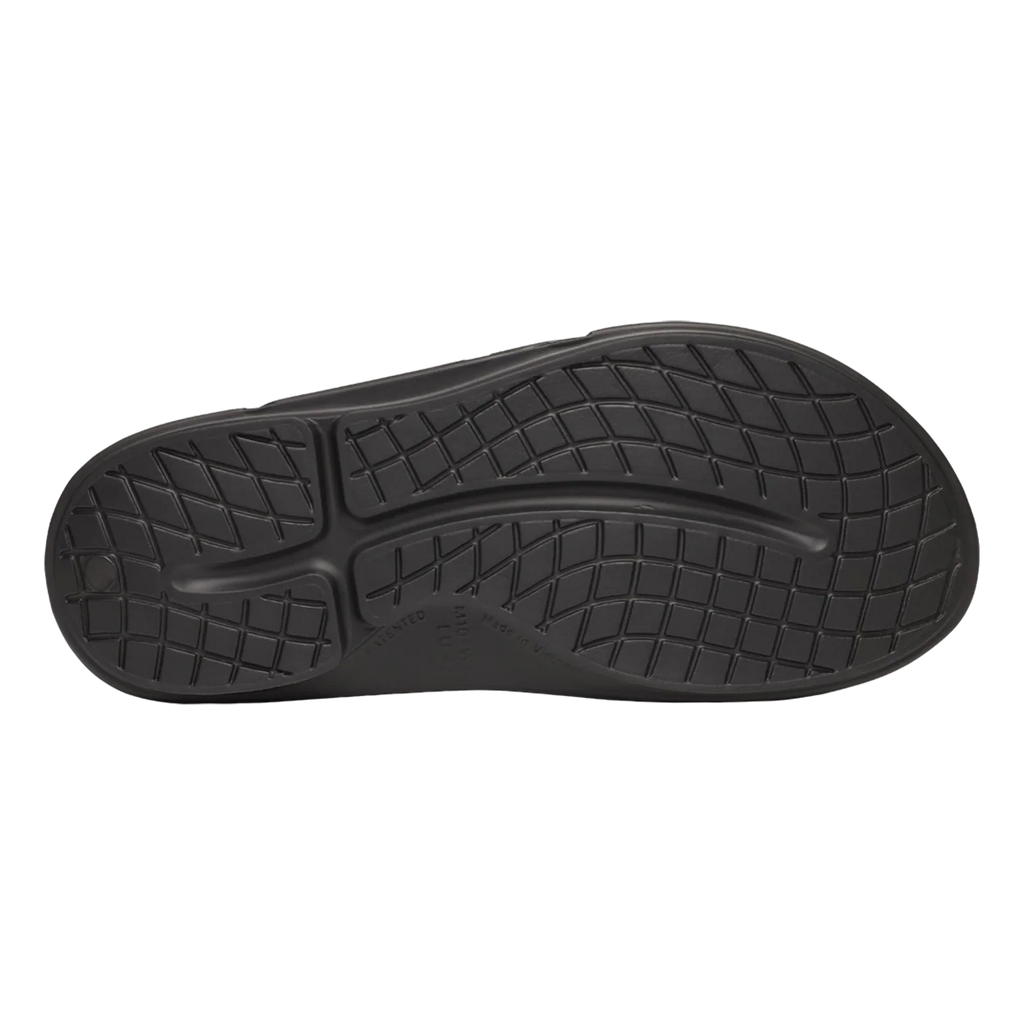 S25 BAUER OOFOS SPORT FLEX SLIDE BLACK