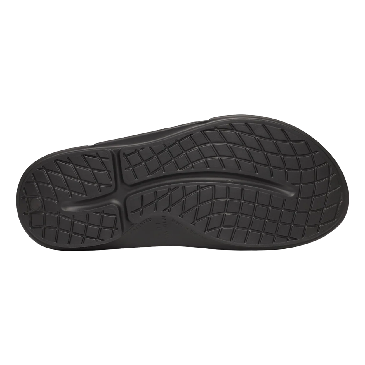 S25 BAUER OOFOS SPORT FLEX SLIDE BLACK