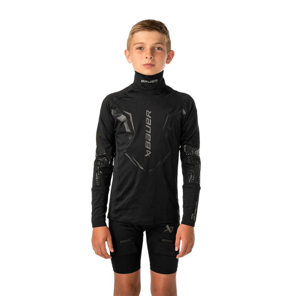S26 BAUER BODYGUARD NECKWRIST PRO BASELAYER YTH