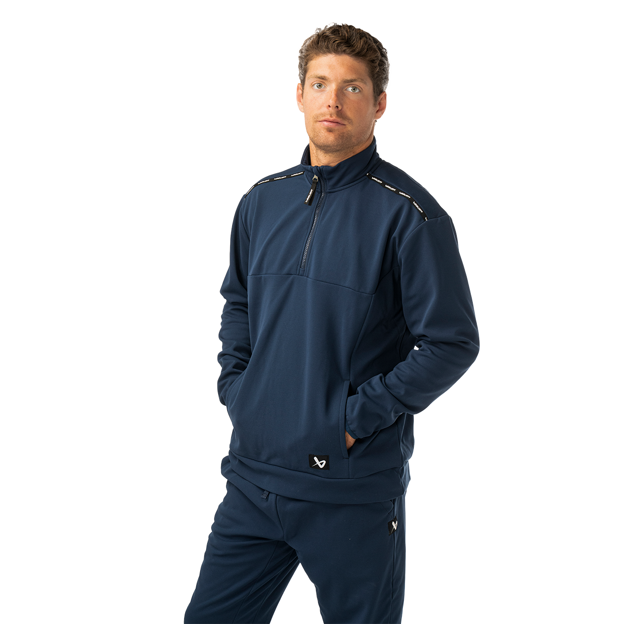 S26 BAUER TEAM FLEECE 1/2 ZIP-SR