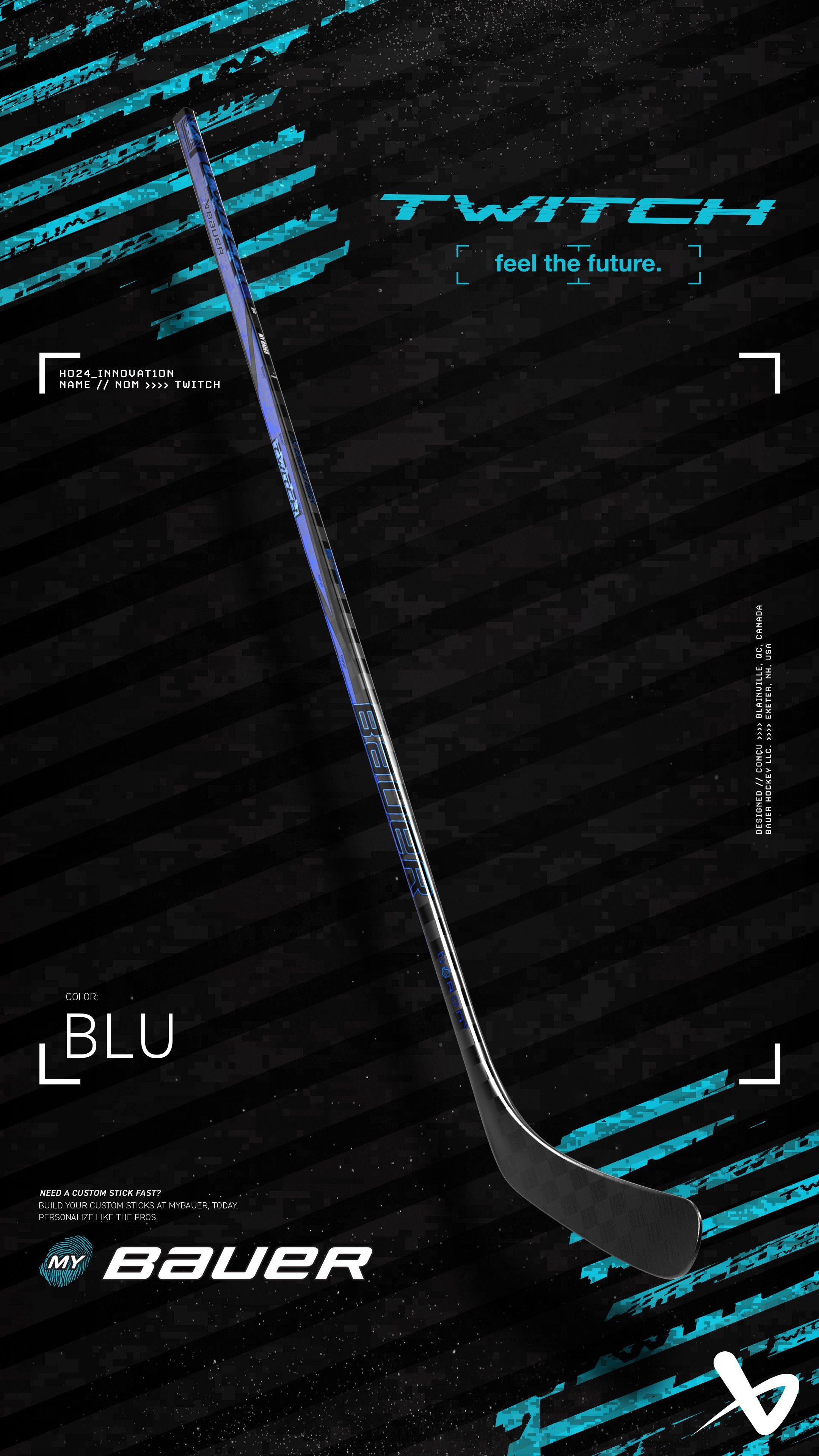 S25 BAUER PULSE GOAL STICK