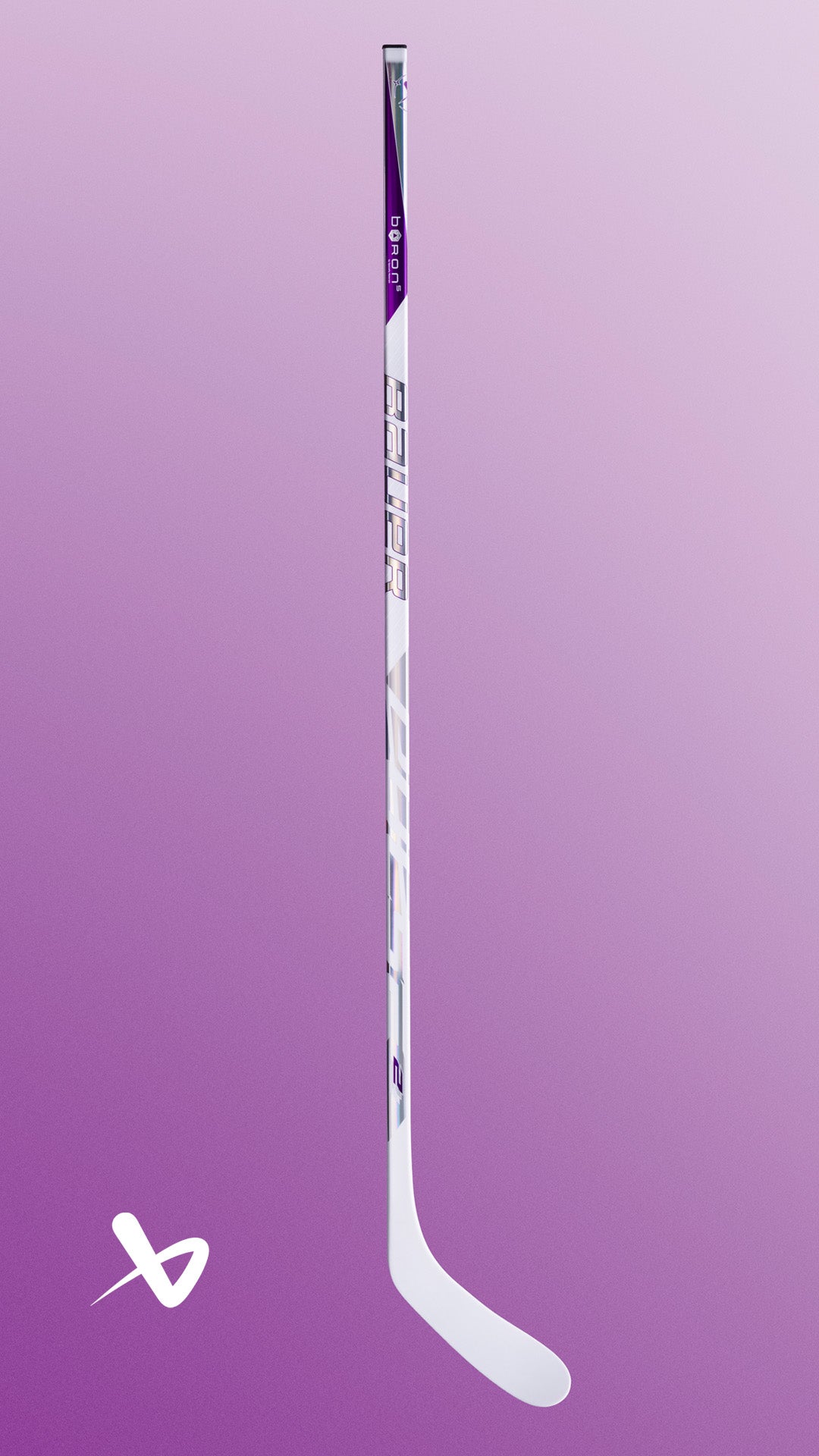 S26 BAUER PULSE2 GRP STK WHITE-YTH