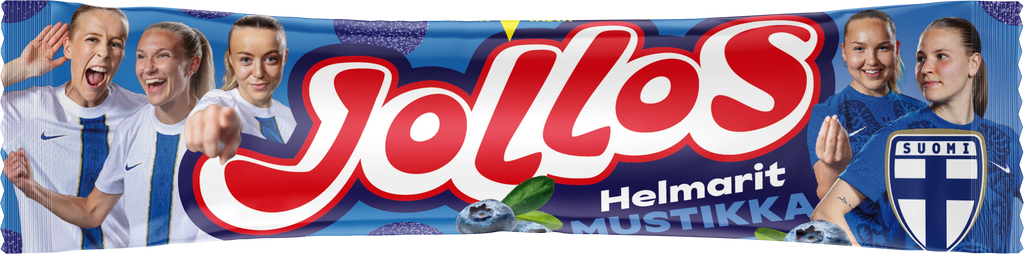Jollos Vauhtikarkki Mustikka 26g