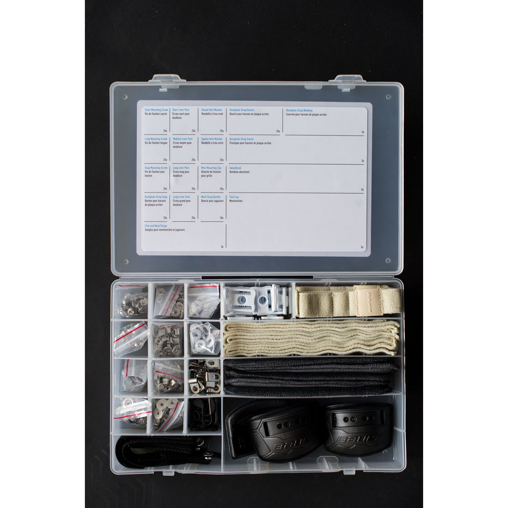 BAUER GOAL MASK HARDWARE BOX