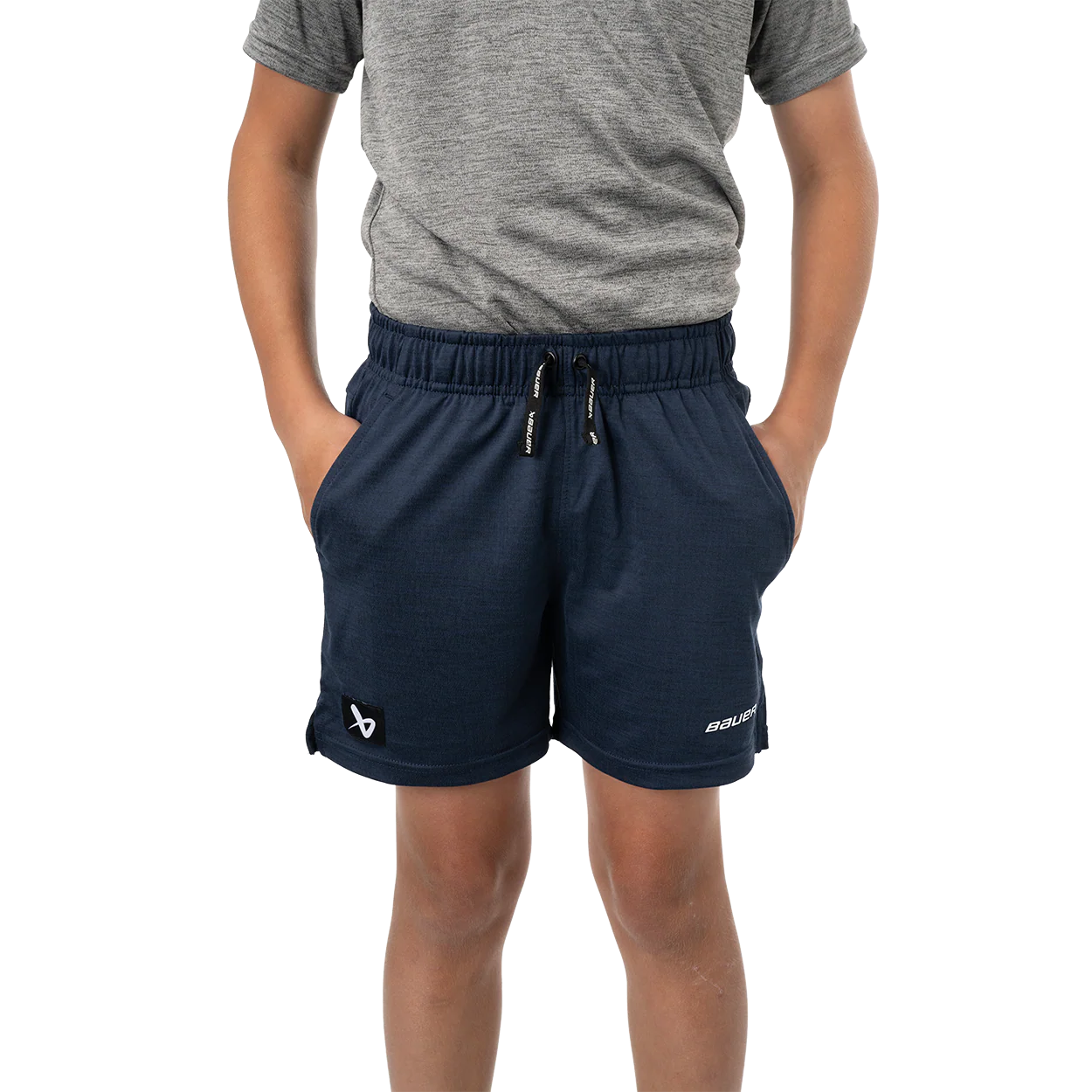 S24 BAUER TEAM KNIT SHORT-YTH