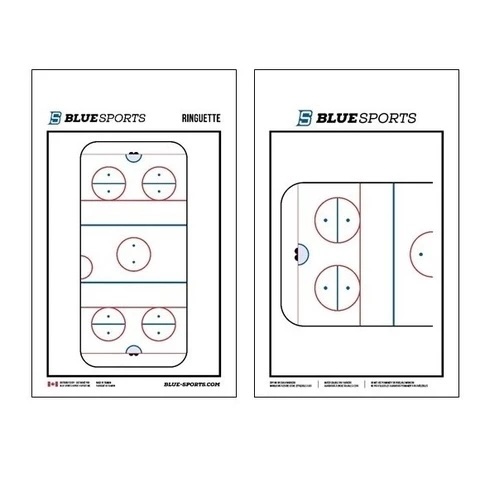 RINGETTE TAKTIIKKATAULU 10" X 16" / 25 X 41 CM